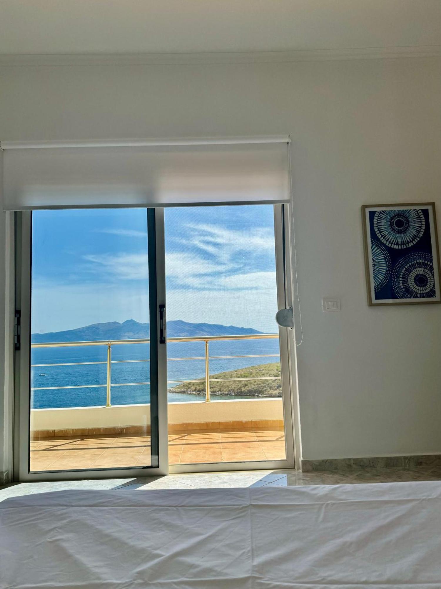 Comfy Blue Sarande Lägenhet Exteriör bild